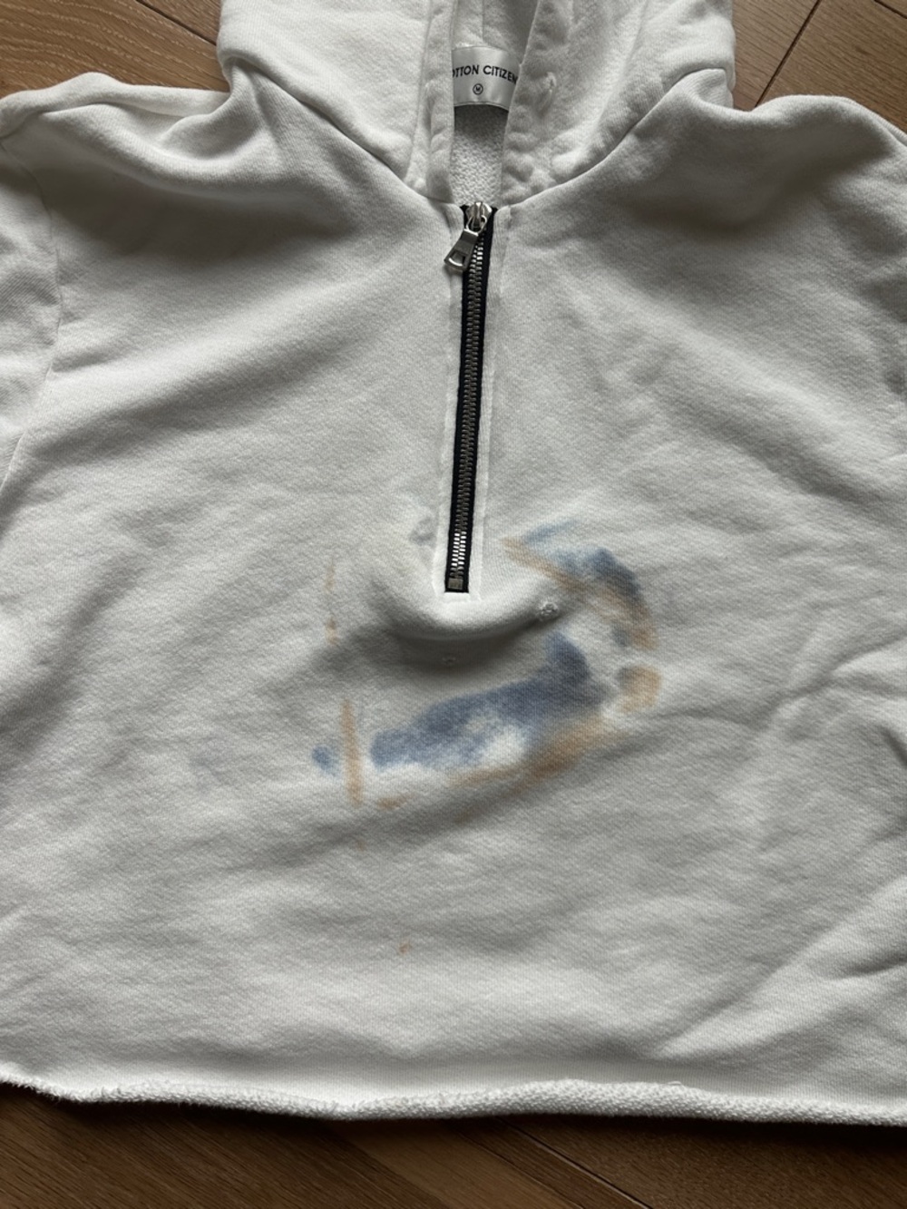 Continued Citizen Half-Zip Hoodie with Subtle Graphic - Picture 2 of 3